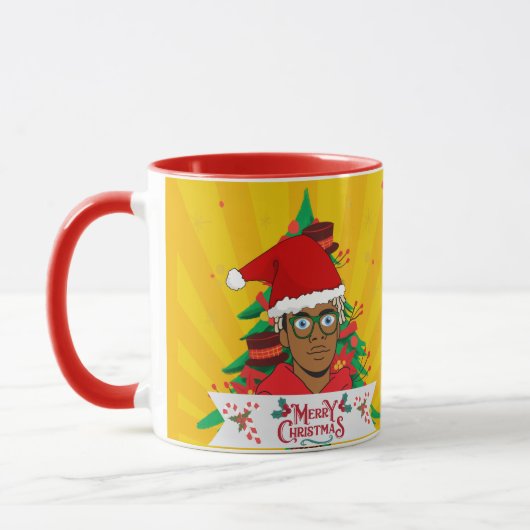 MERRY CHRISTMAS TASSE (Links)