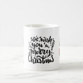 Merry Christmas Tasse - Cooler Weihnachtsmann  (Mittel)