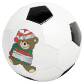 "MERRY CHRISTMAS" TEDDY BEAR FUßBALL (Dreiviertel)