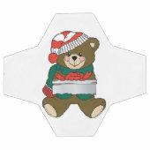 "MERRY CHRISTMAS" TEDDY BEAR FUßBALL (Flach)