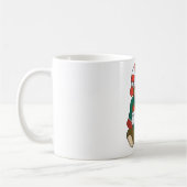 "MERRY CHRISTMAS" TEDDY BEAR KAFFEETASSE (Links)