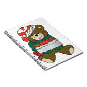 "MERRY CHRISTMAS" TEDDY BEAR NOTIZBLOCK (Rechte Seite)