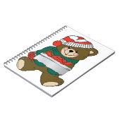 "MERRY CHRISTMAS" TEDDY BEAR NOTIZBLOCK (Linke Seite)