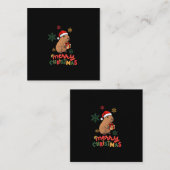 MERRY CHRISTMAS TELEFONNUMMERKARTE (Vorne/Hinten)