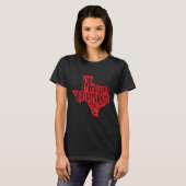 Merry Christmas Texas T-Shirt (Vorne ganz)