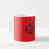 Merry Christmas Theme Mug Kaffeetasse (Vorderseite Links)