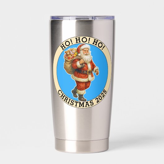 Merry Christmas Thermobecher (Vorderseite)