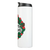 Merry Christmas Thermosbecher (Nach rechts gedreht)