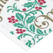 "Merry Christmas" Tischdecke (Schrägansicht)