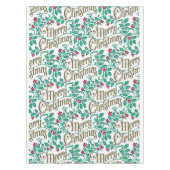 "Merry Christmas" Tischdecke (Vorderseite)