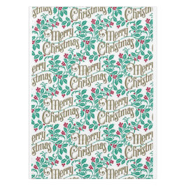 "Merry Christmas" Tischdecke
