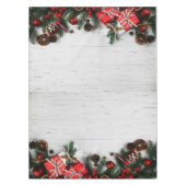 "Merry Christmas" Tischdecke (Vorderseite)