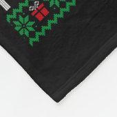 Merry Christmas To All You Sumes Ugly Sweater Vint Fleecedecke (Ecke)