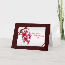 Merry Christmas to My Wonderful Sister Karte