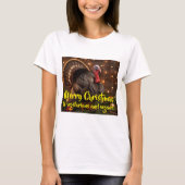 Merry Christmas to vegetarians and vegans. T-Shirt (Vorderseite)