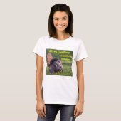 Merry Christmas to vegetarians & vegans T-Shirt (Vorne ganz)