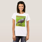 Merry Christmas to vegetarians & vegans T-Shirt (Vorne ganz)