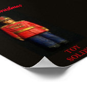 MERRY CHRISTMAS TOY SOLDIER POSTER (Ecke)