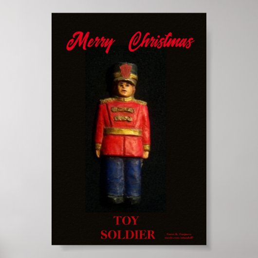 MERRY CHRISTMAS TOY SOLDIER POSTER (Vorne)