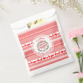 MERRY CHRISTMAS Traditionelle personalisierte Gefä Geschenktütchen (Versiegelt)