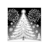 Merry Christmas Tree Coffee Mug – Winter Festival Gummistempel (Prägung)