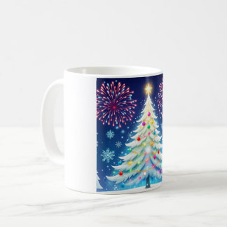 Merry Christmas Tree Coffee Mug – Winter Festival Kaffeetasse