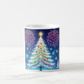 Merry Christmas Tree Coffee Mug – Winter Festival  Kaffeetasse (Mittel)