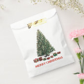 Merry Christmas. Tree (design 1) with gifts Geschenktütchen (Versiegelt)