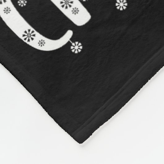 Merry Christmas Tree Firetruck Pajama Firefighter Fleecedecke (Ecke)