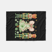Merry Christmas Tree Nutcracker Ballet Dance Women Fleecedecke (Vorderseite (Horizontal))