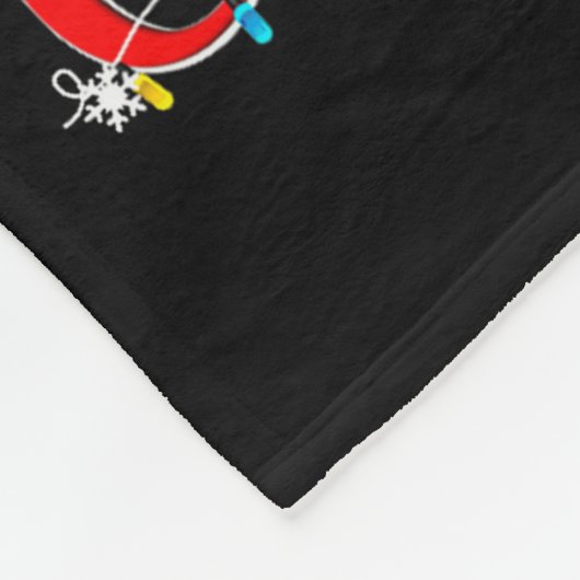 Merry Christmas Tree Plaid Us Flag Snowflake Xmas Fleecedecke (Ecke)