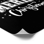 Merry Christmas Tree Santa Xmas Family Matching Pa Poster (Ecke)