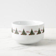 Merry Christmas Tree Soup Mug