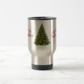Merry Christmas Tree Travel Commuter Coffee Mug Reisebecher (Mittel)