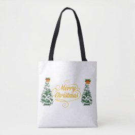 Merry Christmas Tree Watercolor Custom mug Tasche