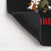 Merry Christmas Tree Western Cowhide Xmas Cowboy F Mousepad (Ecke)