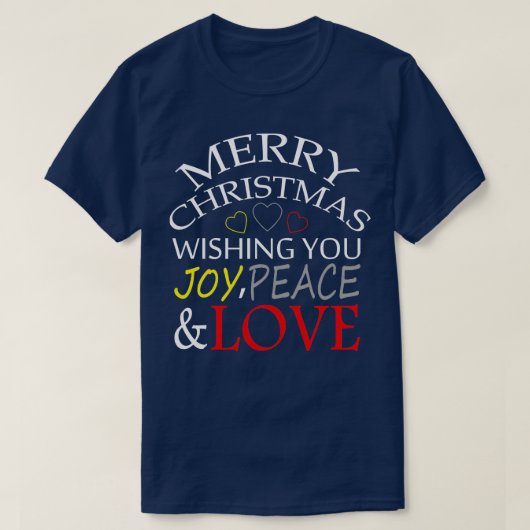 MERRY CHRISTMAS TShirt 10 (Design vorne)