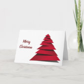 MERRY CHRISTMAS UND GLÜCKLICH NEUES JAHR KARTE (Vorderseite)