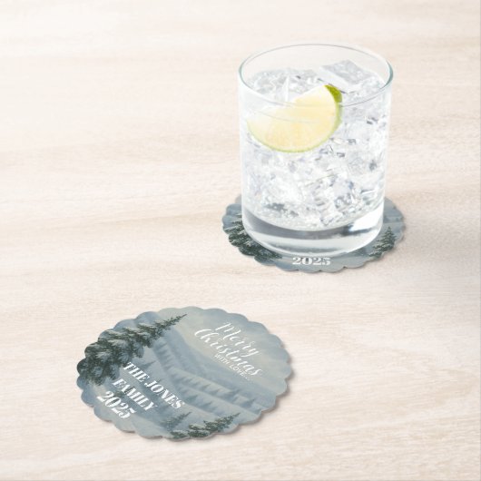 Merry Christmas Untersetzer (Vor Ort)