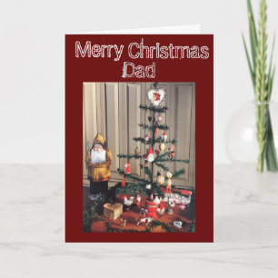 MERRY CHRISTMAS **VATER** SIE SIND DIE "BESTEN" FEIERTAGSKARTE