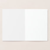 Merry Christmas Vintage Botanical. Folienkarte (Innenseite)