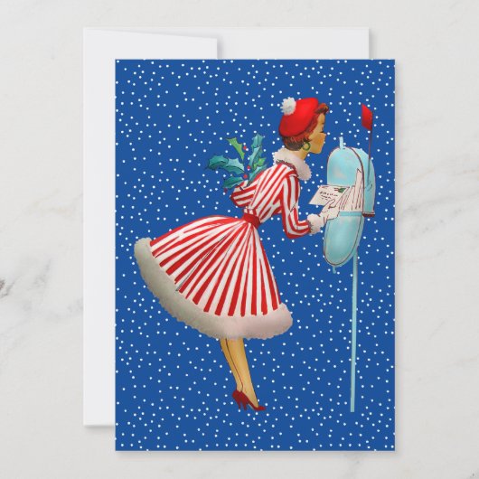 MERRY CHRISTMAS | Vintage E-Mail-Suche (Vorderseite)