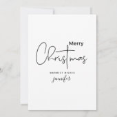 MERRY CHRISTMAS | Vintage E-Mail-Suche (Rückseite)