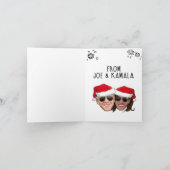 MERRY CHRISTMAS von Joe & Kamala Karte (Innenseite)