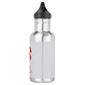 Merry Christmas Water Bottle – Bow Holiday Style Edelstahlflasche (Rechts)