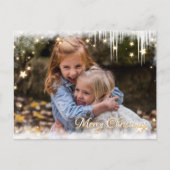 Merry Christmas Weihnachten — Reaktionsaufnahme (Vorderseite)