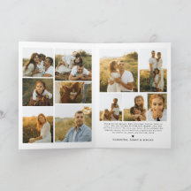 Merry Christmas Whimsical Script  Family 12 Photos