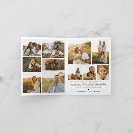 Merry Christmas Whimsical Script Family 12 Photos Feiertagskarte