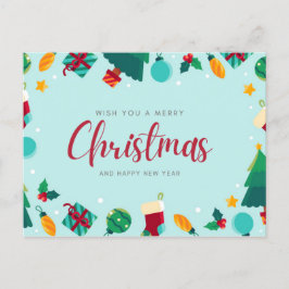 Merry Christmas Whishing postcards Postkarte