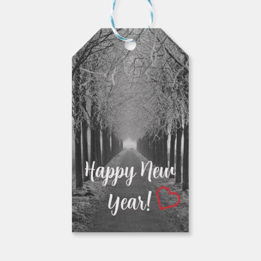 Merry Christmas winter, Geschenkanhänger (Rückseite)